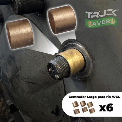 VibraSavers Centradores Para Rin - Camión Completo (6 Piezas)