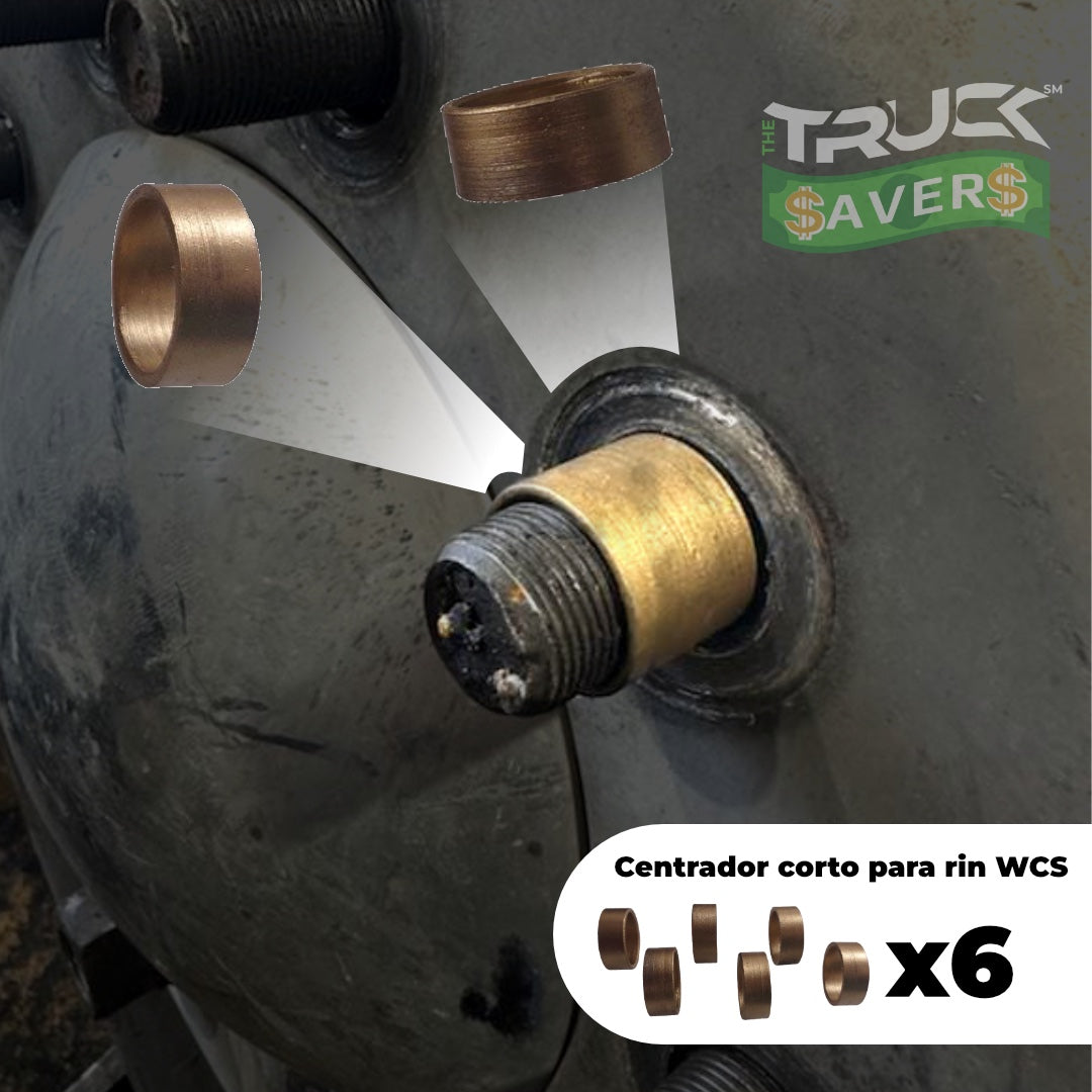 VibraSavers Centradores Para Rin - Camión Completo (6 Piezas)